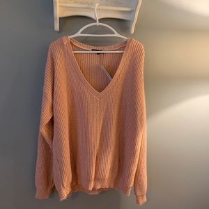 New Baby Pink Sweater